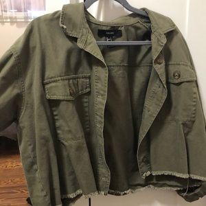 Green Jean Jacket
